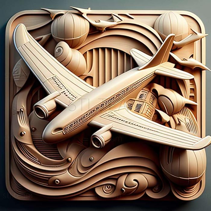 3D model Airlines 2 game (STL)